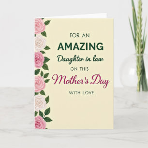 Blush Mothers Day Greet Card