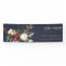 BLUSH NAVY BURGUNDY PROTEA FLORAL BUSINESS BANNER
