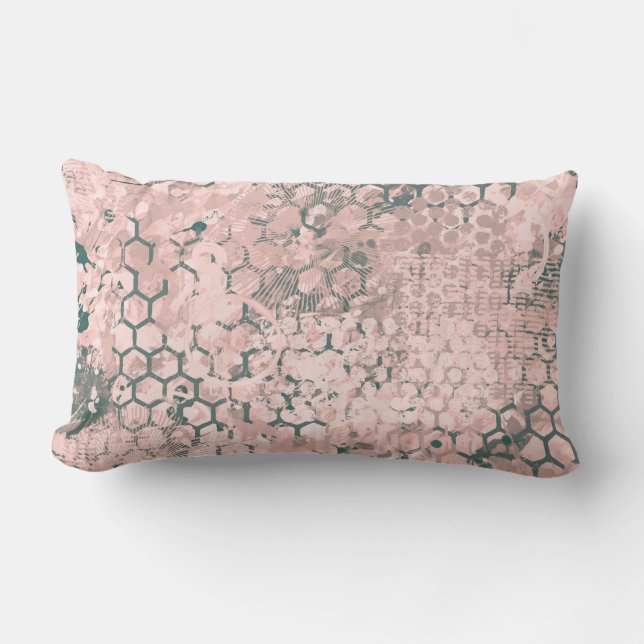 Blush Odyssey Lumbar Cushion (Front)