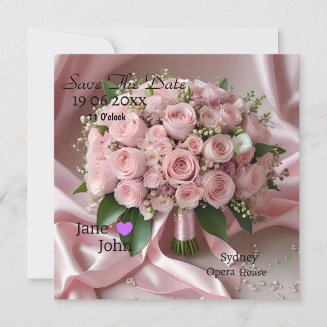 "Blush of Love: A Bouquet of Timeless Romance" (Front)