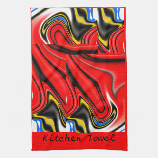 Blush of Red Kitchen Towel, 16x24 Tea Towel