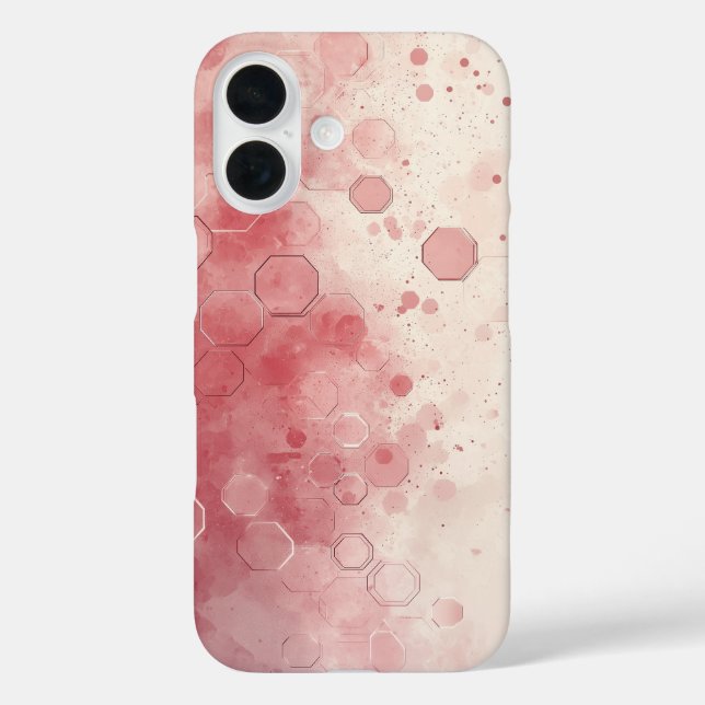 Blush Particle Fade Case-Mate iPhone Case (Back)