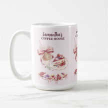 Blush Patisserie Cafe Custom Brand