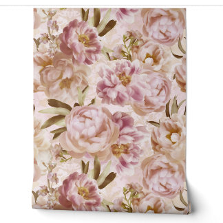Blush Peonies Springflowers Opulent Garden Wallpaper