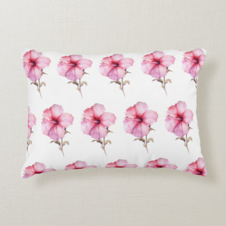 Blush Petal Elegance Pillow