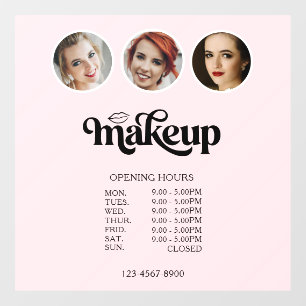 Blush Pink 3 Photo Makeup MUA Opening Hours