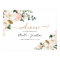 Blush Pink and Gold Floral Wedding Welcome Sign