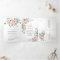 Blush Pink and Ivory Watercolor Floral Wedding
