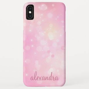 Blush Pink and Purple Pastel Confetti Name Case-Mate iPhone Case