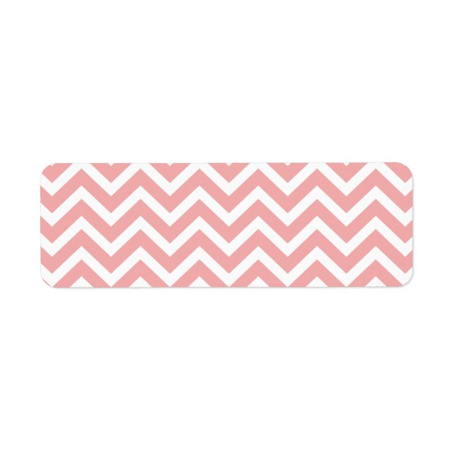 Blush Pink and White Chevron Zig Zag (Front)