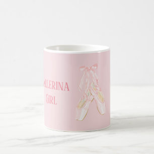 Blush Pink Ballet Shoes Coffee Mug