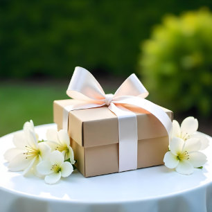 Blush Pink Bohemian Colour F8E3DA Satin Ribbon