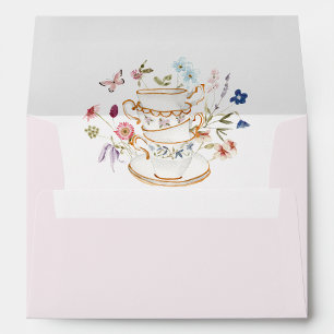 Blush Pink Bridal Shower Envelope