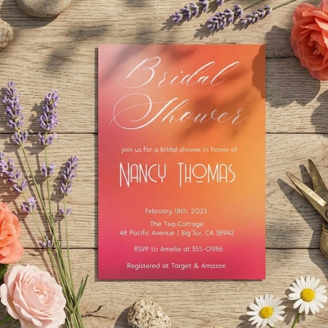 Blush Pink Bridal Shower Invitation (Creator Uploaded)