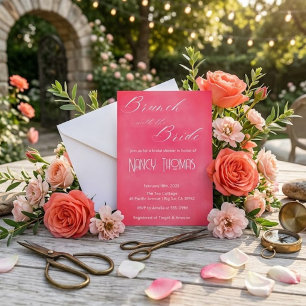 Blush Pink Bridal Shower Invitation