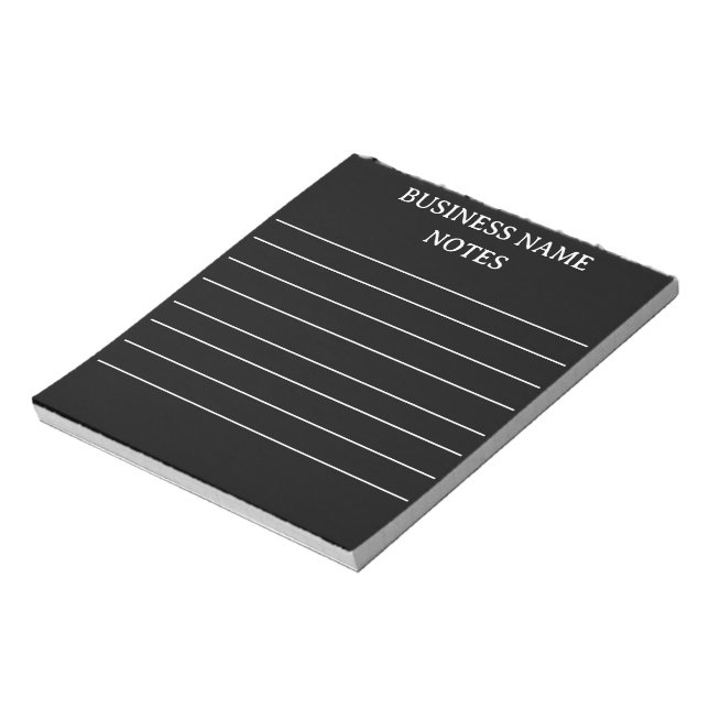 Blush Pink Business Minimalist Simple Botanical No Notepad (Rotated)