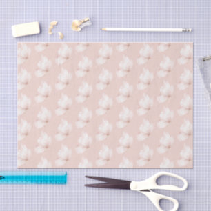 Blush Pink Butterflies Birthday Tissue Paper