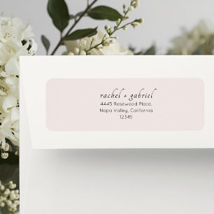 Blush Pink   Chic Simple Clean Wedding