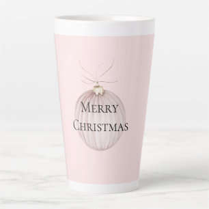 Blush Pink Christmas Ornament Coffee Mug
