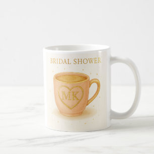 Blush pink coffee cup