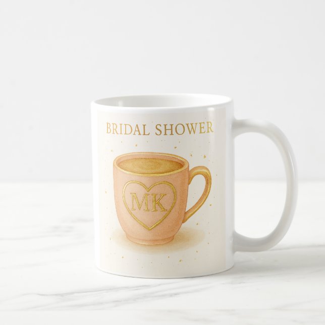 Blush pink coffee cup (Right)