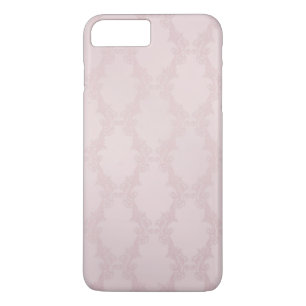 blush pink damask Case-Mate iPhone case