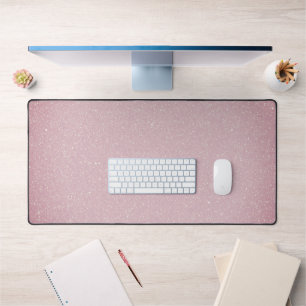 Blush Pink Desk Mat - Soft & Elegant
