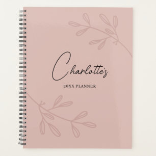 Blush Pink Elegant Planner