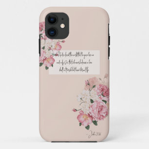Blush Pink Faith Encased Wisdom Case-Mate iPhone Case