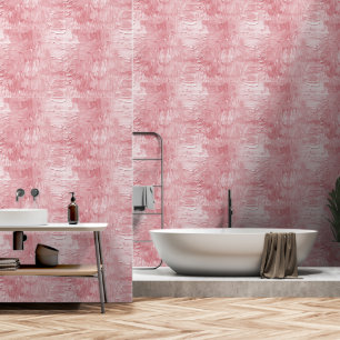 Blush Pink Faux Paint Wallpaper