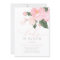 Blush Pink Floral Baby in Bloom Shower Girl