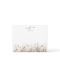 Blush Pink Floral Simple Chic Monogram