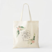 Blush pink floral thank you teacher gift announcem