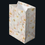 Blush Pink Flowers Bridal Shower Medium Gift Bag<br><div class="desc">Blush Pink Flowers Bridal Shower</div>