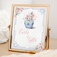 Blush Pink Ginger Jar Chinoiserie Cards and Gifts