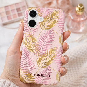 Blush Pink & Gold Botanical Elegant Feminine