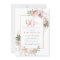 Blush Pink Gold Floral 90th Birthday Party