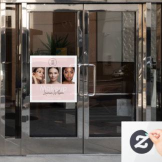 Blush Pink Hair, Makeup & Beauty Studio Branding