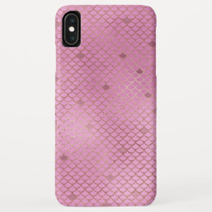 Blush Pink Mermaid Scales Pattern Case-Mate iPhone Case