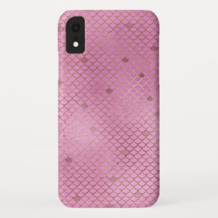 Blush Pink Mermaid Scales Pattern Case-Mate iPhone Case