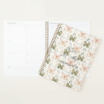 Blush Pink Mint Green Butterflies  Planner<br><div class="desc">Blush Pink Mint Green Butterflies</div>