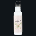 Blush Pink Mint Green Gold Butterfly  710 Ml Water Bottle<br><div class="desc">Blush Pink Mint Green Gold Butterfly</div>
