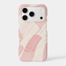 Blush Pink Modern Batik Abstract Wax Crackle