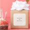 Blush Pink Modern Minimal Elegant Monogram Wedding