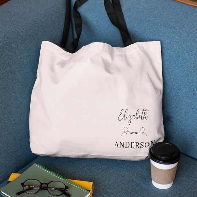 Blush Pink Modern Minimalist Tote Bag (Creator Uploaded)