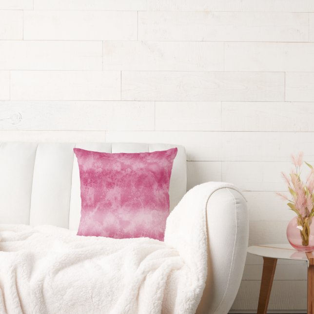 Blush Pink Ombre Stripes  Cushion (Couch)