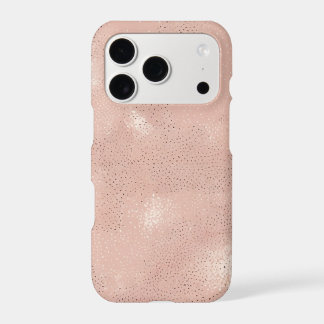 Blush Pink Organic Dot Texture Pattern