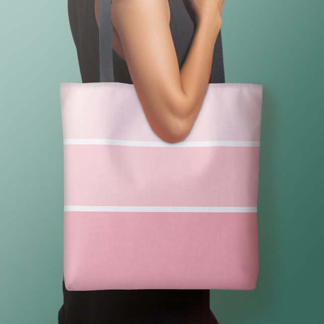 Blush Pink Paint Chips with Custom Name Tote Bag (Personalized tote bag - add your name or other text)