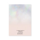 Blush pink pearl nacre jewellery earring display