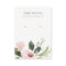 BLUSH PINK PEONY FLORAL WATERCOLOR EARRING DISPLAY